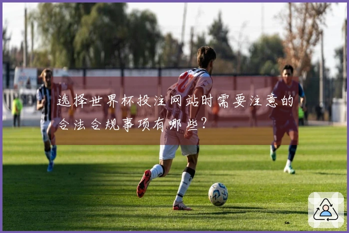 选择世界杯投注网站时需要注意的合法合规事项有哪些？